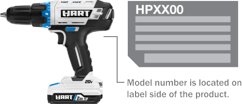 HART tools model number
